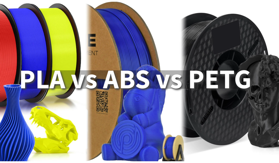 PLA vs ABS vs PETG: Best  Choice for Your 3D Printing Needs